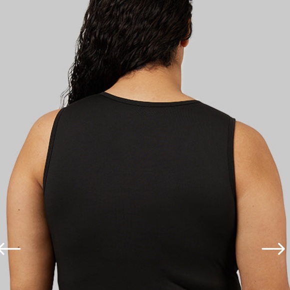 NWT 32 Degrees athletic tank with shelf bra, Size XXL - Picture 2 of 5